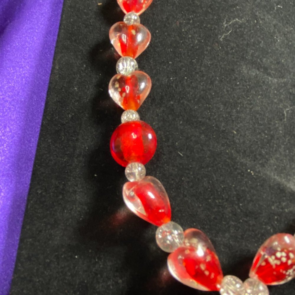 New đ Heart to Heart Gemstone Necklace - Picture 6 of 14